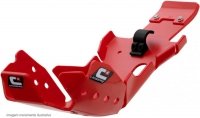 CROSSPRO OSŁONA SILNIKA I ŁĄCZNIKA WAHACZA (PRO-LINK) Z TWORZYWA DTC ENDURO: BETA RR 125 18-20 KOLOR CZERWONY 