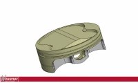 WOSSNER TŁOK YAMAHA (4T) YFM 700 RAPTOR 06-14, YFM 700 GRIZZLY 07-13, RINHO 700 08-13 (101,94MM) (STD.) (OEM:153-11631-00)(Y<br />FM70 