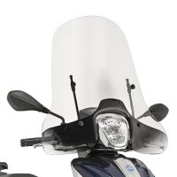 KAPPA SZYBA PIAGGIO Medley 125-150 (16-19) 46,5 x 67 CM PRZEZROCZYSTA - POTRZEBNE MOCOWANIE A5606AK 