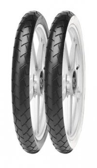 MITAS OPONA 2.75-17 MC-11 WW BIAŁY BOK 47J TL/TT PRZÓD/TYŁ DOT 10/2022 (603074) 