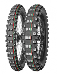 MITAS OPONA 60/100-12 TERRA FORCE-MX MH 36M (CZERWONO-ZIELONY PASEK) TT PRZÓD DOT 2024 (DOT:XSDC/JCDC/JPDC) (460053) (ZAMIENNIK: 