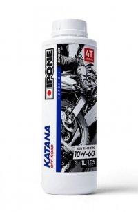 IPONE KATANA OFF ROAD 10W60 OLEJ SILNIKOWY 100% SYNTETYK 1L (ESTER, MA2) (AKC) 
