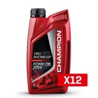 CHAMPION OLEJ DO TELESKOPÓW / AMORTYZATORÓW / ZAWIESZENIA PRORACING GP FORK OIL 20W 1L SYNTETYCZNY (AKC) 