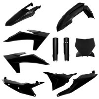 POLISPORT KOMPLET PLASTIKÓW (FULL KIT) KTM SX/SX-F/XC/XC-F 23-24 W ZESTAWIE TABLICA PRZEDNIA (8672000003) I OSŁONY AMORTYZATORÓW 