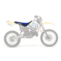 BLACKBIRD POKROWIEC / POSZYCIE NA SIEDZENIE HUSQVARNA 4T 95-00 TRADITIONAL (TE ALL MODELS) KOLOR NIEBIESKI CZARNY 