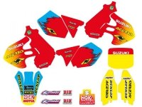 BLACKBIRD KOMPLET NAKLEJEK (OKLEIN) SUZUKI RM 125/250 96-00 REPLICA TEAM SUZUKI 1999 