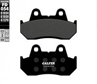 GALFER KLOCKI HAMULCOWE KH069 PÓŁMETALICZNE 