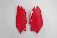 UFO BOCZKI TYLNE HONDA CRF 250R 10, CRF 450R 09-10, KOLOR CZERWONY 