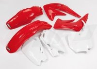 UFO KOMPLET PLASTIKÓW HONDA CR 85 03-17 KOLOR OEM (CZERWONY/BIAŁY) (HO109E999) 