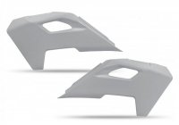 UFO OSŁONY CHŁODNICY HUSQVARNA TC 125 / 250 23-24, TE 150 / 250 / 300 24, FC / TX / FX / FE 300 / 350 / 450 / 501 24, KOLOR SZAR 