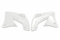 UFO OSŁONY CHŁODNICY KAWASAKI KXF 450 09 KOLOR BIAŁY KX 