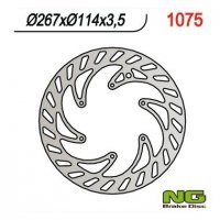 NG TARCZA HAMULCOWA PRZÓD CPI 50 SUPERMOTO 05-08 (ŚR. 267MM) (267X-X3,5)(6X6,5MM) 
