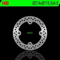 NG TARCZA HAMULCOWA PRZÓD/TYŁ CAN-AM 500/650/800/1000 RENEGATE/OUTLANDER (214X115,5X4,5) (4X8,5MM) 