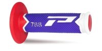 PROGRIP MANETKI PG788 OFF ROAD (22+25MM, DŁ.115MM) KOLOR BIAŁY/NIEBIESKI/CZE<br />RWONY (TRÓJSKŁADNIKOWE) (788-227) (PG788/20) 