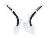 RACETECH (RTECH) OSŁONY RAMY (KOMPLET) BI-MATERIAL SUPER GRIP KTM SX 125/150 16-18, SX 250 17-18, EXC/EXCF 250/350/450 17-19, SX 
