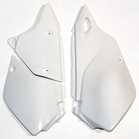 UFO BOCZKI TYLNE SUZUKI DRZ 400E 00-24 KOLOR BIAŁY 