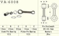 VESRAH KORBOWÓD YAMAHA YZ 80 (YZ80) 93-01, YZ 85 (YZ85) 02-18 (VA6008) (MADE IN JAPAN) 