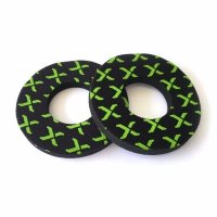 X-GRIP NAKŁADKI (PIANKI ANDTYODCISKOWE - DONUTS) NA MANETKI KOLOR ZIELONY 