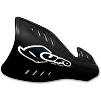 UFO OSŁONY RĄK (HANDBARY) YAMAHA YZ 125/250 01-17, YZF/WRF 250/400/426 01-02, KOLOR CZARNY 