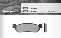 Brenta klocki hamulcowe tył Yamaha YZF 1000 R1 (02-03) 