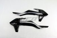 UFO OSŁONY CHŁODNICY KTM SX/SXF 16-18, EXC/EXCF 17-19 KOLOR CZARNY 