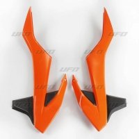 UFO OSŁONY CHŁODNICY KTM SX 85 '18-'21 KOLOR OEM POMARAŃCZOWY/CZARNY 