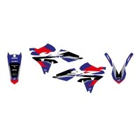 BLACKBIRD KOMPLET NAKLEJEK (OKLEIN) YAMAHA YZ 250F 14-18, YZ 450F 14-17 DREAM 5 KOLOR NIEBIESKI CZARNY 