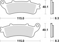 TRW klocki hamulcowe przód Honda NSS - Jazz 250 ( 01-04 ) 