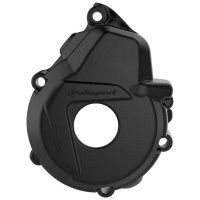 POLISPORT OSŁONA POKRYWY (DEKLA) ALTERNATORA GAS GAS EC-F 250/350 '21-'22 KOLOR CZARNY 