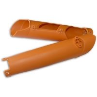 UFO OSŁONY TELESKOPÓW KTM SX /SXF '07-'14, EXC '08-'15 KOLOR POMARAŃCZOWY OEM 