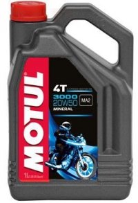 Motul 3000 4T 20W50 4L olej mineralny do silników 4-suwowych 