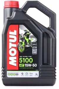 Motul 5100 15W50 4L olej półsyntetyczny do silników 4T 