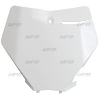 UFO TABLICA NA NUMER STARTOWY KTM SX/SX-F '19-'21 KOLOR BIAŁY 2020 