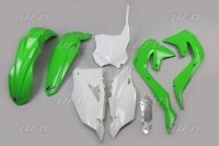 UFO KOMPLET PLASTIKÓW KAWASAKI KXF 250 '21-23, KXF 450 '19-23 KOLOR OEM 