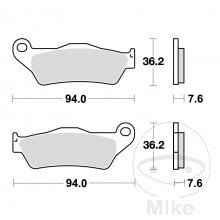 TRW klocki hamulcowe tył HARLEY-DAVIDSON XG - Street Rod ABS 750 (18-)