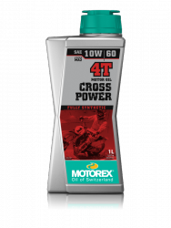 MOTOREX OLEJ SILNIKOWY CROSS POWER 4T 10W60 1L