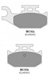 Delta Braking klocki hamulcowe lewy tył Yamaha 660 YXR FAR/FAS Rhino 04-06