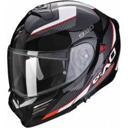 SCORPION KASK EXO-930 NAVIG METAL BK-RED