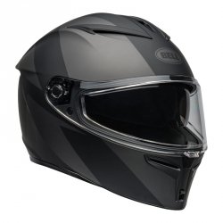 KASK BELL LITHIUM ECE6 SHEAR MATTE BLACK/METALLIC BLACK L