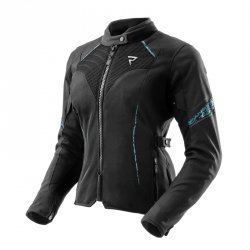 KURTKA TEKSTYLNA REBELHORN JAX LADY BLACK/BLUE LAGOON D5XL