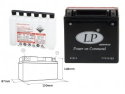 LANDPORT Italjet Dragster (99) akumulator elektrolit osobno