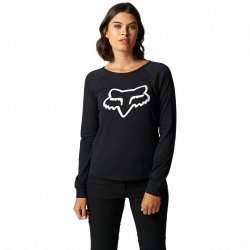 KOSZULKA Z DŁUGIM RĘKAWEM FOX LADY BOUNDARY BLACK L