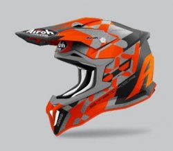 KASK AIROH STRYCKER XXX ORANGE MATT S