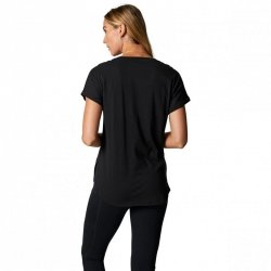 T-SHIRT FOX LADY BOUNDARY BLACK/PINK XS