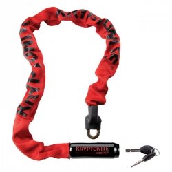 ZAPIĘCIE ŁAŃCUCHOWE KRYPTONITE KEEPER 785 INTEGRATED CHAIN RED 0,7CM X 85CM