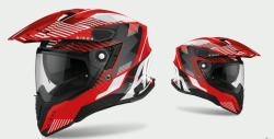 KASK AIROH COMMANDER BOOST RED GLOSS M