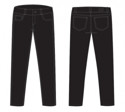 SPODNIE JEANS OZONE STRIKER SLIM FIT BLACK W36L32