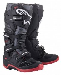 BUTY ALPINESTARS TECH 7 BLACK/COOL GREY/RED 13