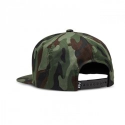 CZAPKA Z DASZKIEM FOX HEAD TECH SNAPBACK GREEN CAMO OS