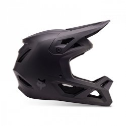 KASK ROWEROWY FOX JUNIOR RAMPAGE MATTE BLACK YM